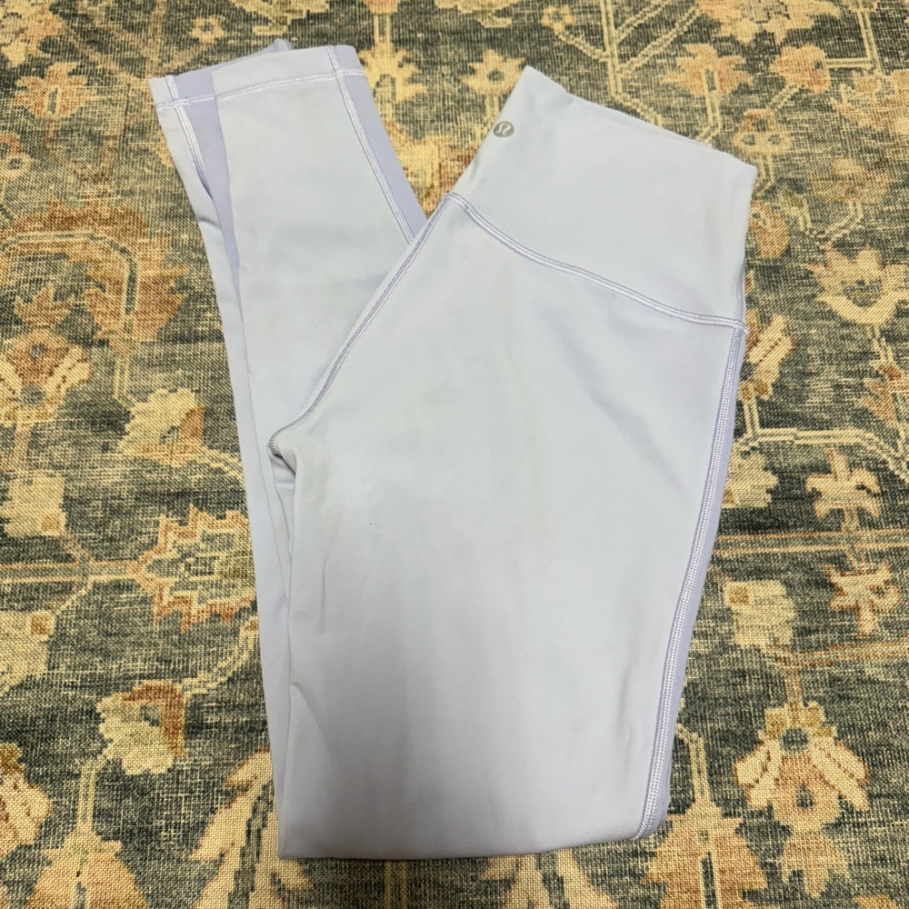 Lululemon Athletica Lavender High-Waisted Leggings